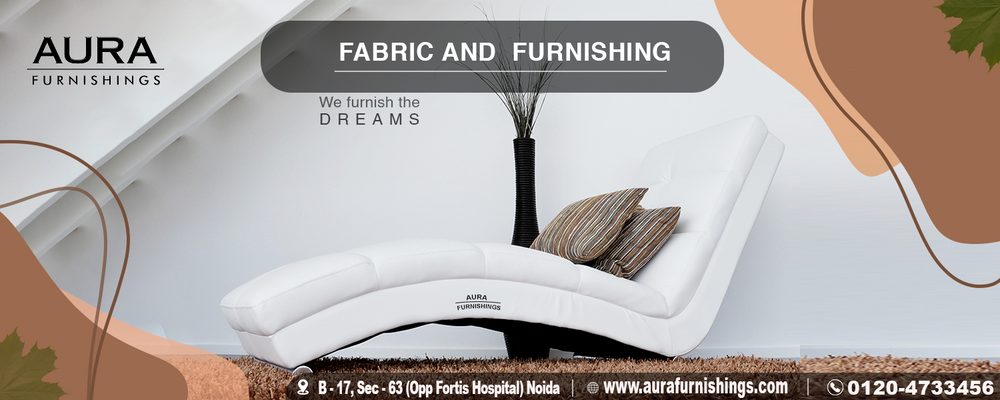 We envisage large designs and expressive colors in fabrics and furnishings