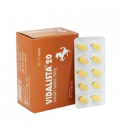 Vidalista 20® (Tadalafil Yellow Pill) |Uses, Reviews, Dosage