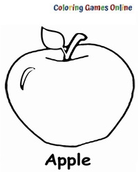 Fruits Coloring pages Free | Coloring Games Online