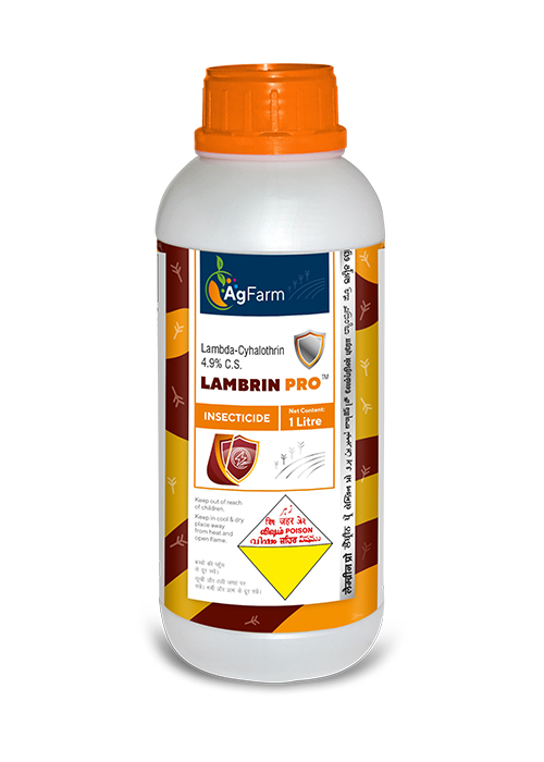 Buy Lambda Cyhalothrin 4.9% C.S. Insecticide Lambrin Pro Online at Best Price