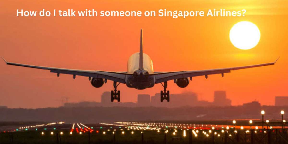 How do I talk with someone on Singapore Airlines?