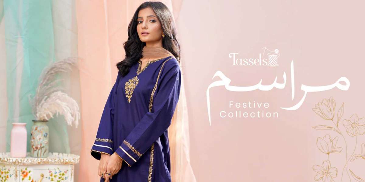 Shop the Latest Collection of Designer Dresses in Pakistan at Tassels.pk