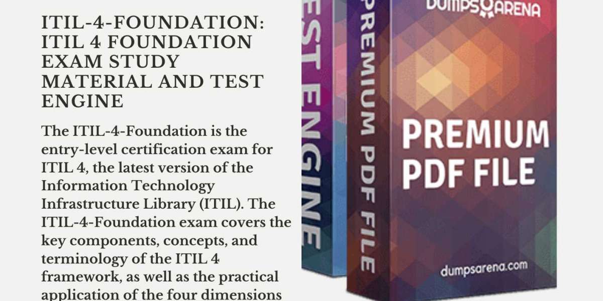 "Master Your Exams with Reliable ITIL-4-Foundation Dumps"