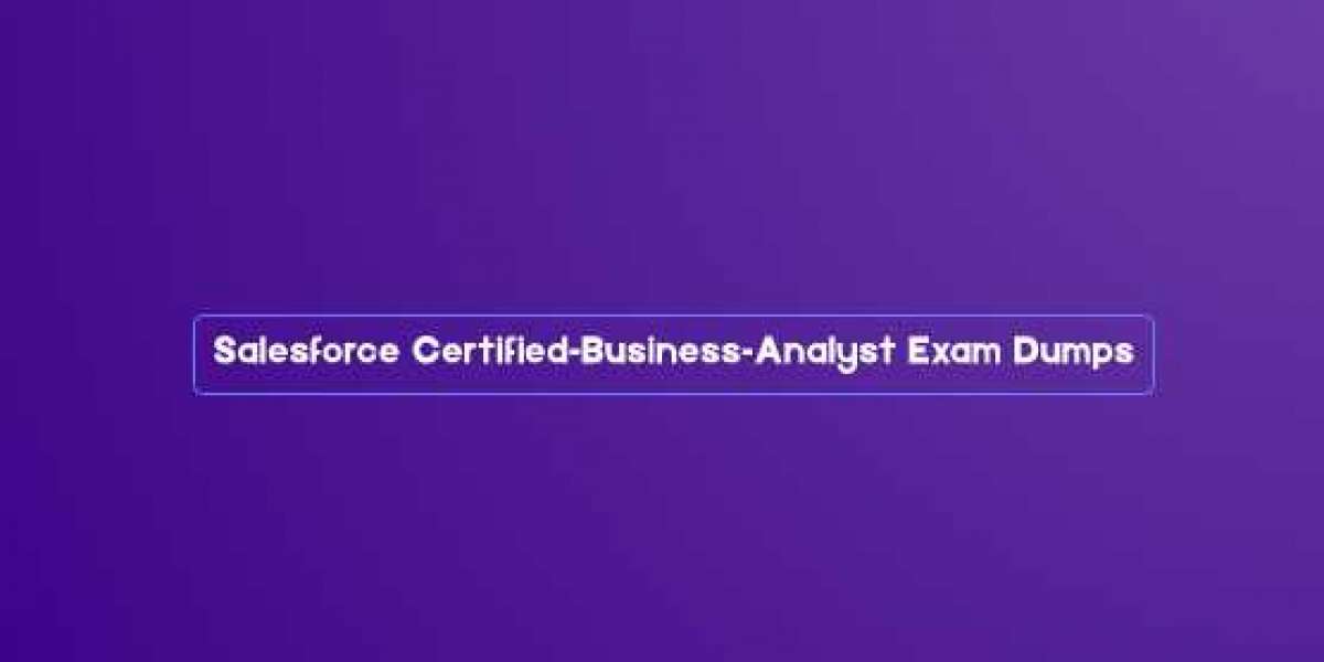 Salesforce Certified-Business-Analyst Exam Dumps: Get a Good Score Now