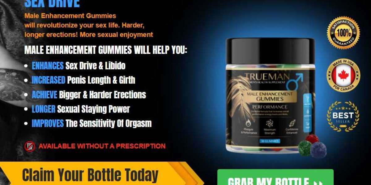 Trueman Male Enhancement Gummies (Canada, USA) User Reviews & Does It Work?