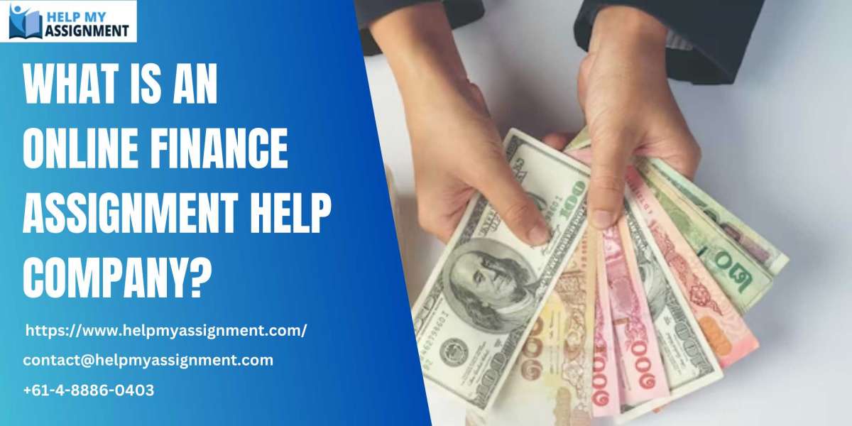 What is an Online Finance Assignment Help Company?