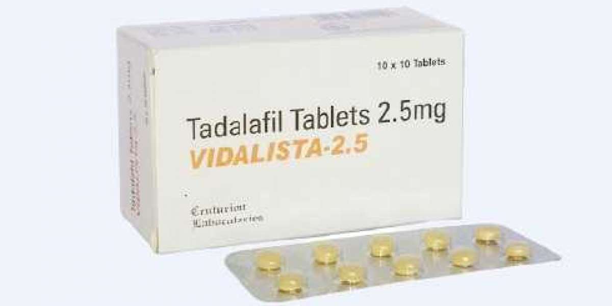 Vidalista 2.5 Pills Help To Cure Erectile Dysfunction