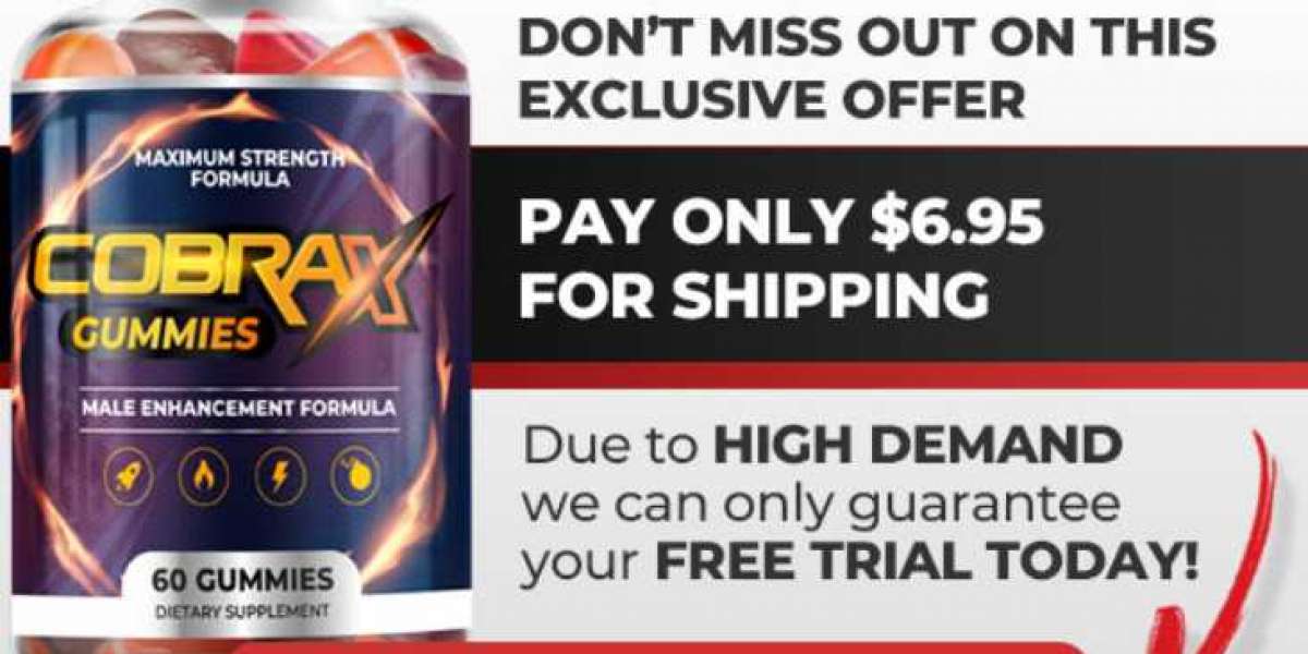 CobraX Male Enhancement Gummies USA Benefits, Working & Reviews