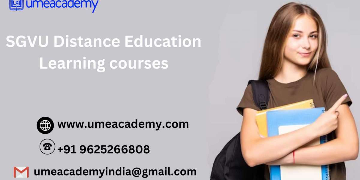 SGVU Distance Education Learning courses