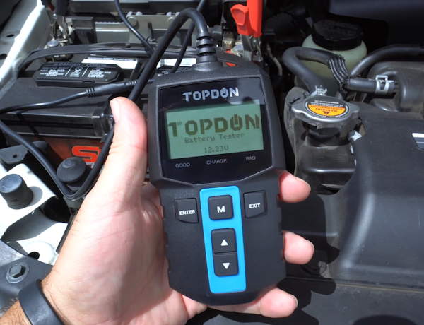 TOPDON BT100 – 12V Vehicle Battery Tester & Charging System
