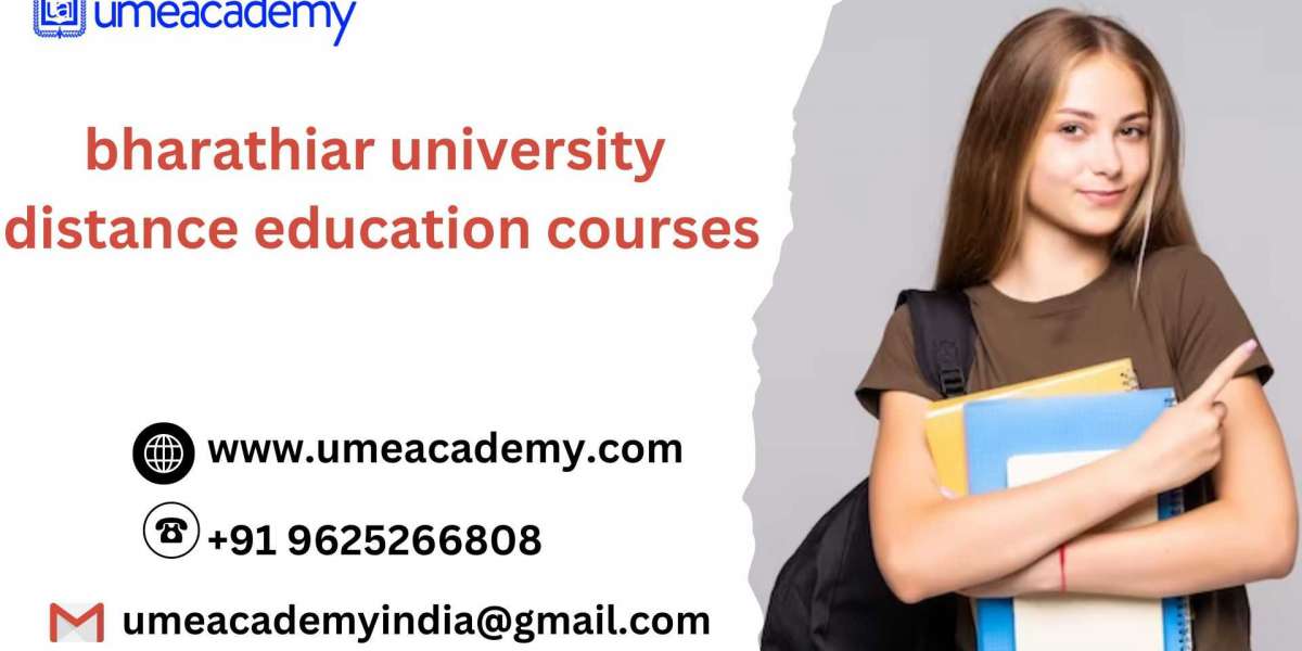 Bharathiar University distance education courses