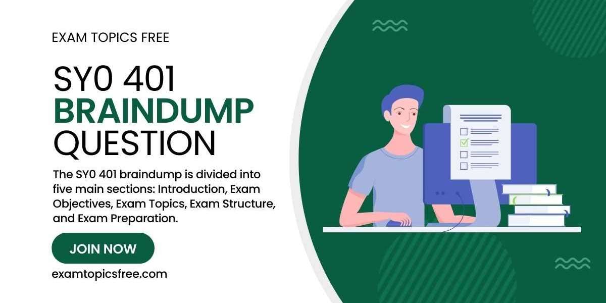 The Academic Advantage: Excelling in the SY0 401 Braindump