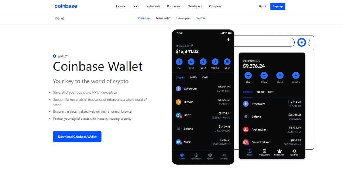 How to restore the Coinbase wallet through its app or extension?