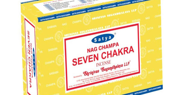 Buy Satya Seven Chakra Full Box Incense Online in Melbourne | images handicrafts