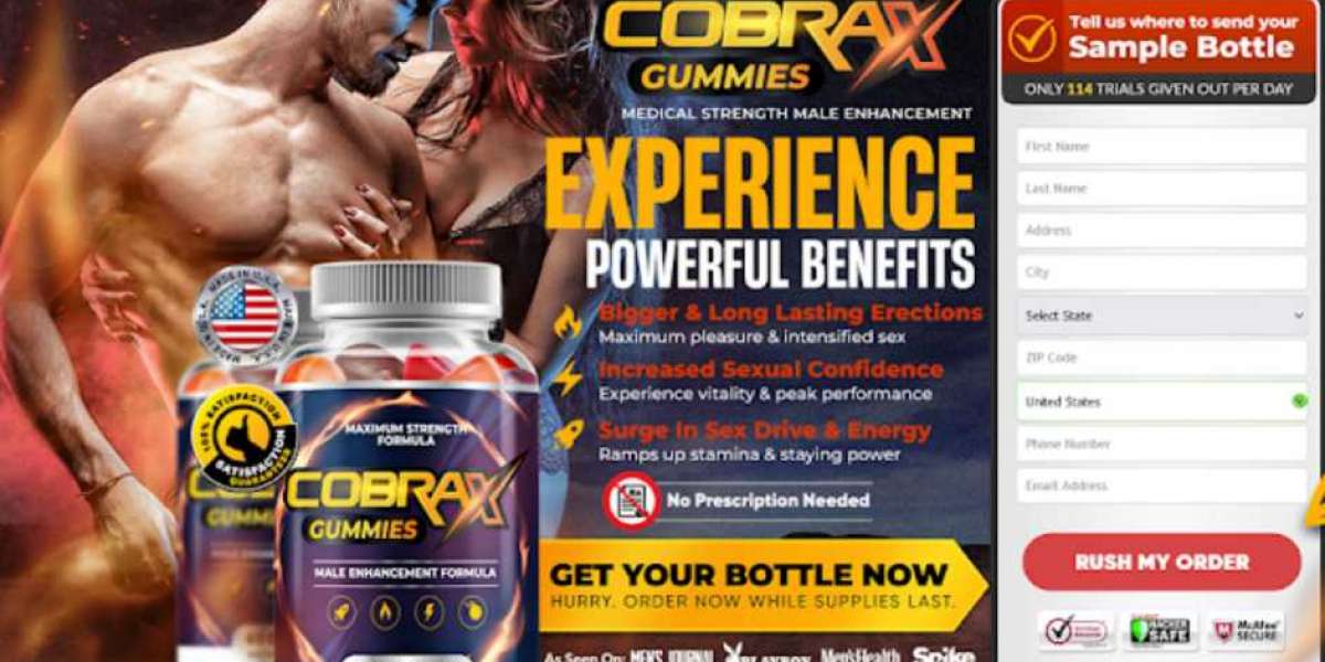 Cobra X Gummies - Get *Effective Results, Price & Details​