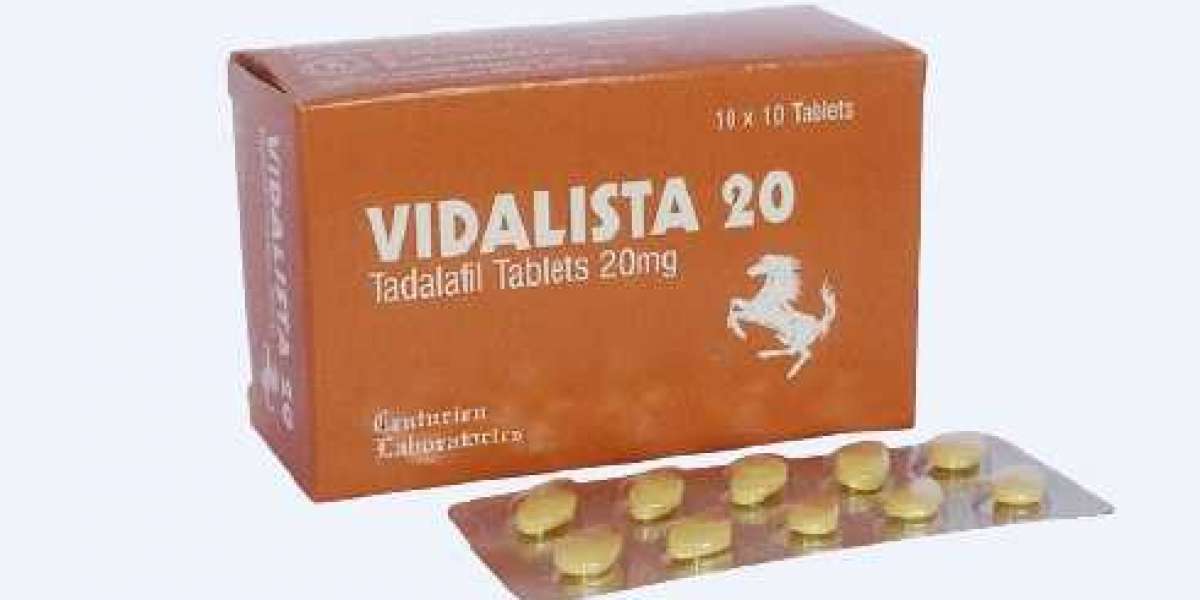 Vidalista 20 Mg (Tadalafil) Tablets For ED - Uses, Dosage