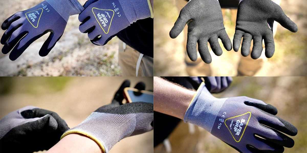 Nitrile Coated Gloves for Hiking