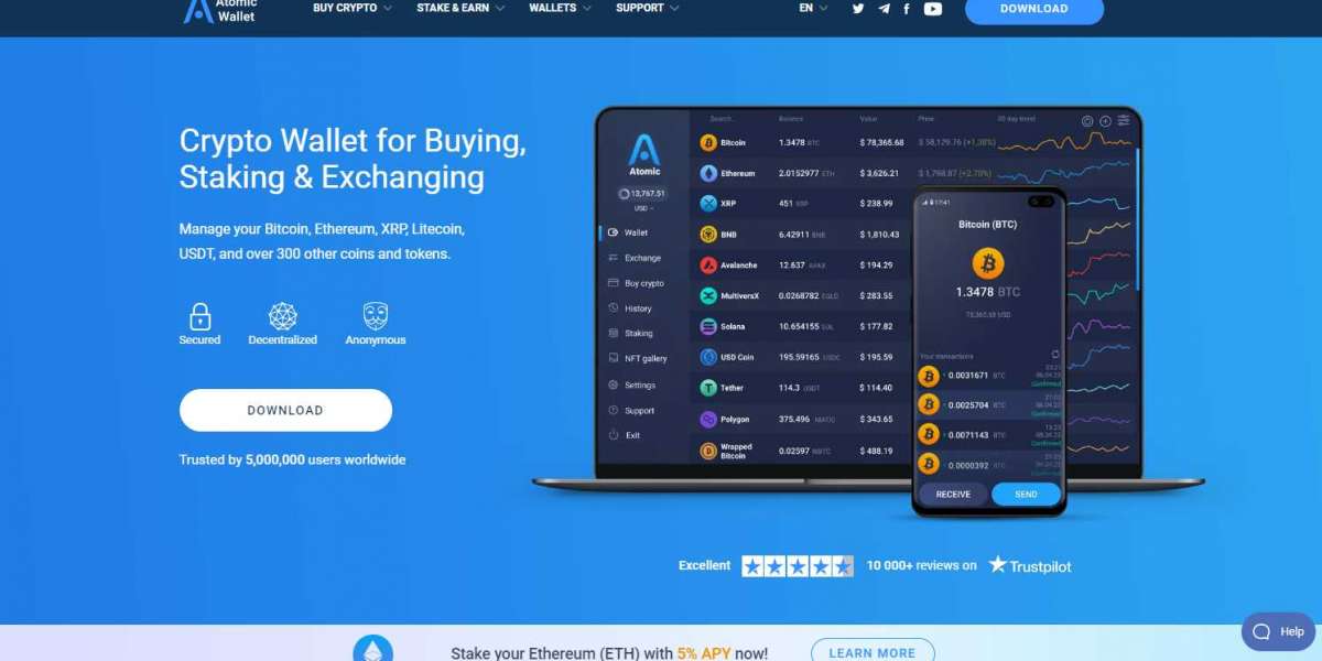 Atomic Wallet: Seamlessly Buy, Stake, and Swap Your Digital Assets