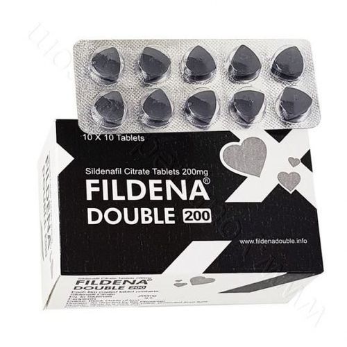 Fildena Double 200|Sildenafil|Price, Uses, Side effects, Buy Now
