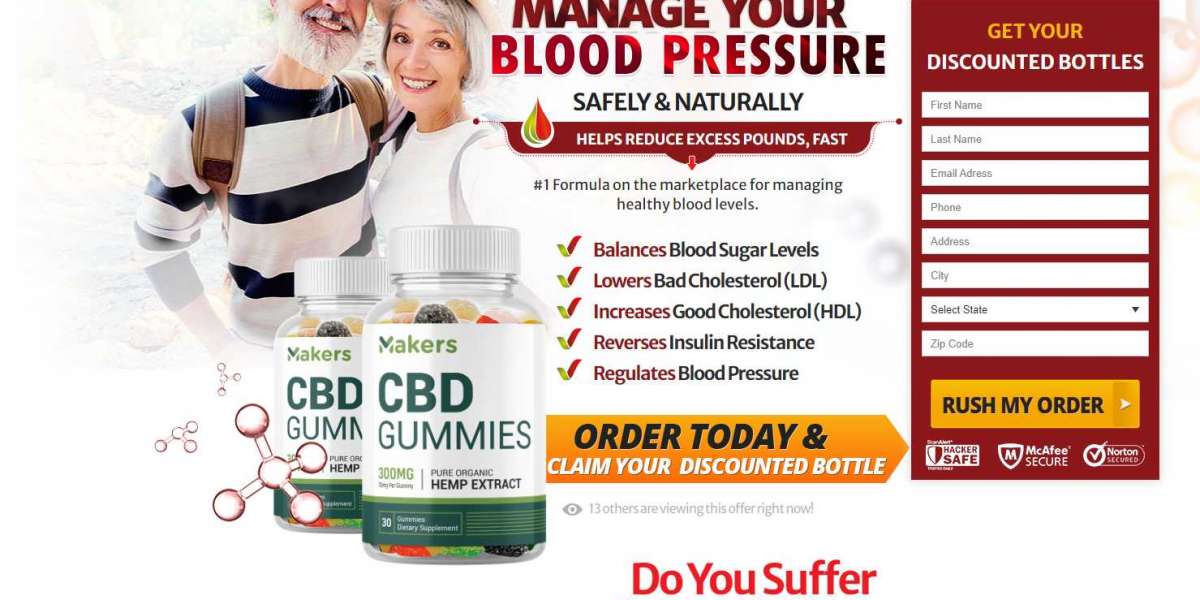 Makers CBD Blood Pressure Gummies USA For Sale, Working & Reviews [Updated 2024]