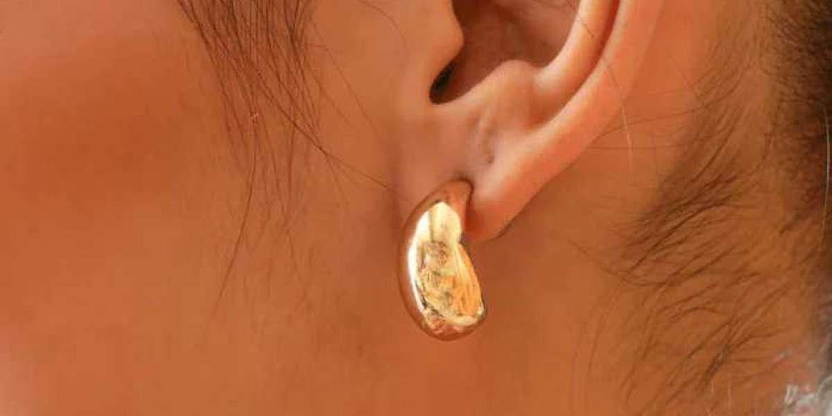 Gold Coated Earrings