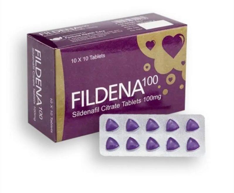 Fildena 100 | Sildenafil | Uses, Price, Side effects