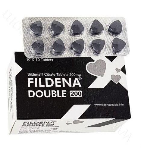 Fildena Double 200|Sildenafil|Price, Uses, Side effects, Buy Now