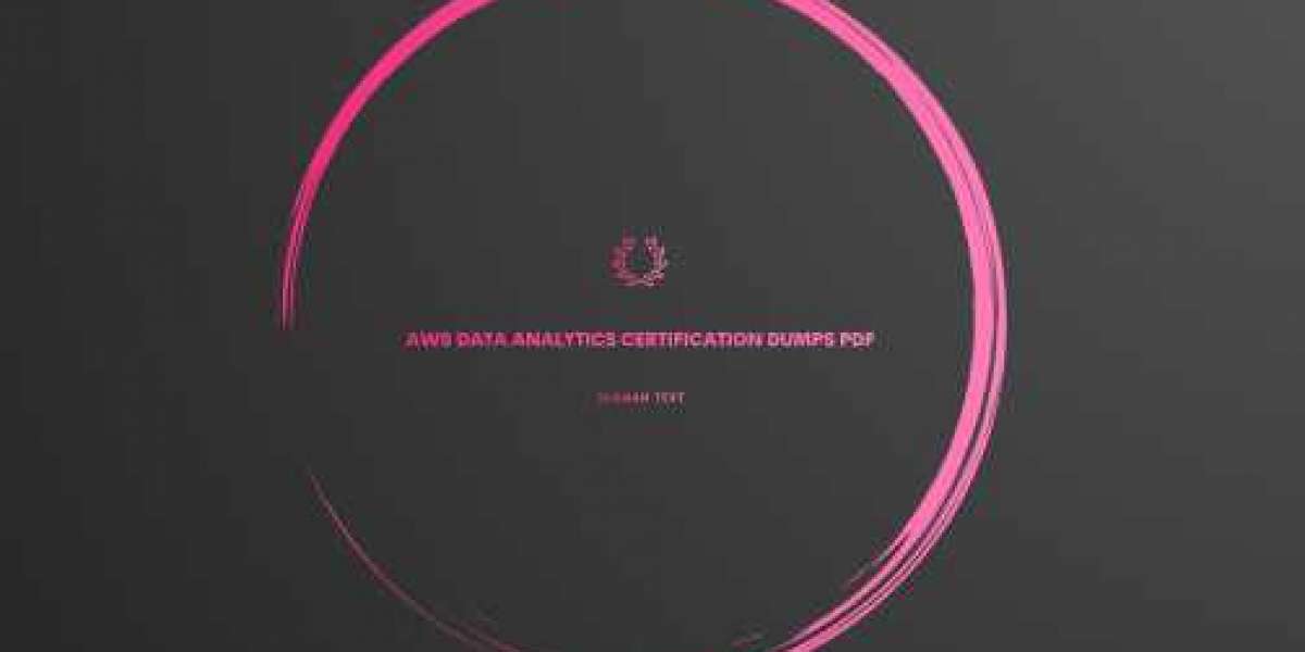 Top AWS Data Analytics Certification Dumps PDF for Easy Success