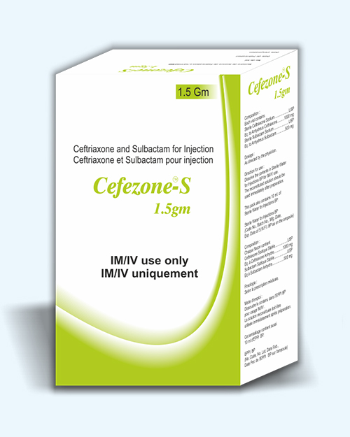 Cefzone-S 1.5gm Injection Bacterial Infection Medication | Impact Health Care