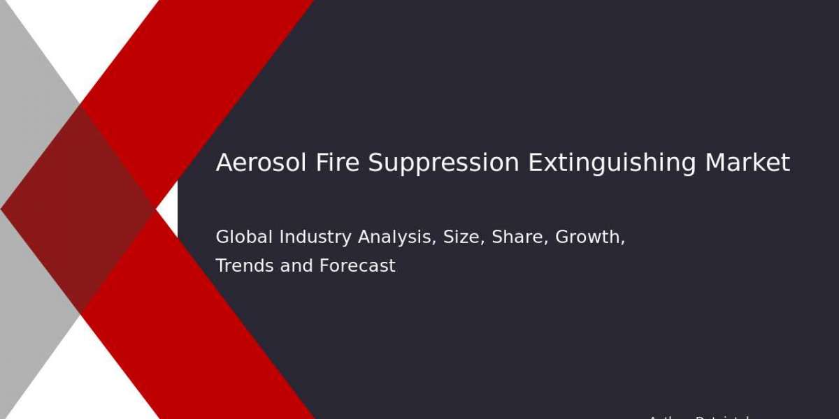 Aerosol Fire Suppression Market Share Analysis 2032